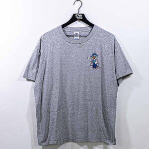 Donald Duck Hip Hop Embroidered T-Shirt XL Y2K Cartoon